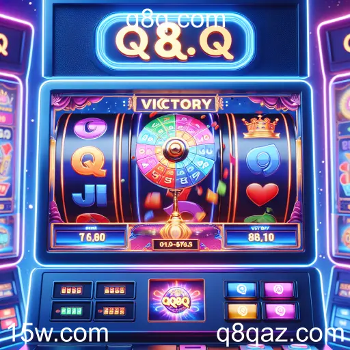 Imagem promocional da q8q.com mostrando a plataforma e suas vantagens